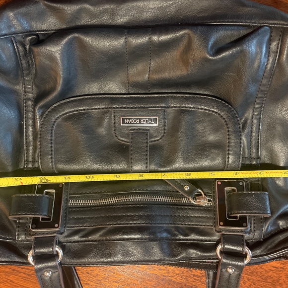 Tyler Rodan purse, black leather - Picture 6 of 7